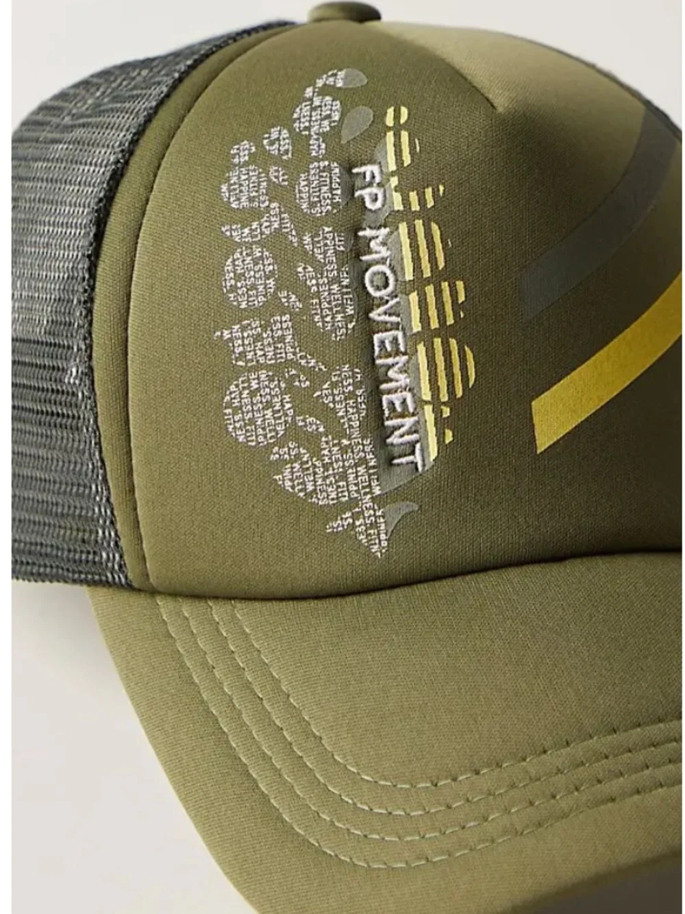 9307. Free People Trail Runner Trucker Hat